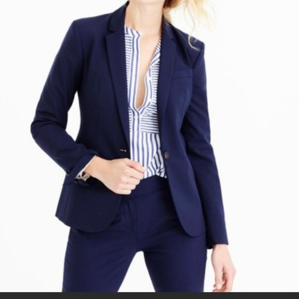 J. Crew NWT 1035 Campbell Blazer Super 120s Wool 8